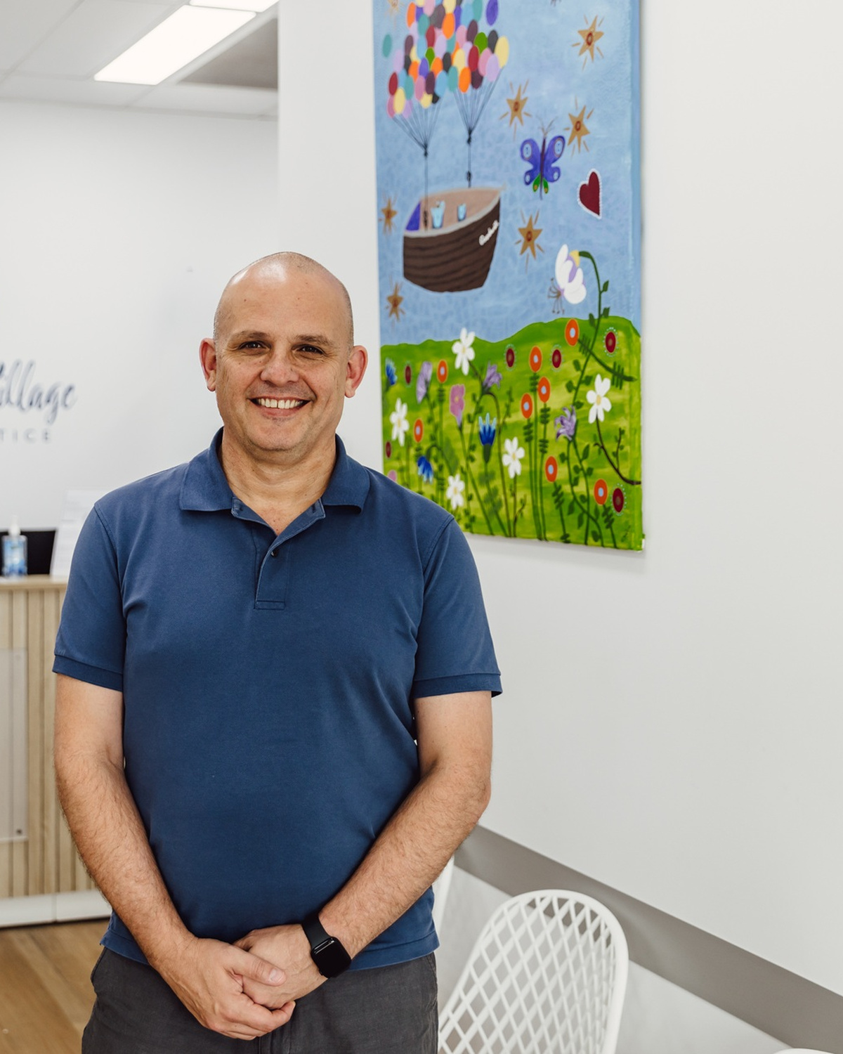 Portrait of Dr Chris Hollis