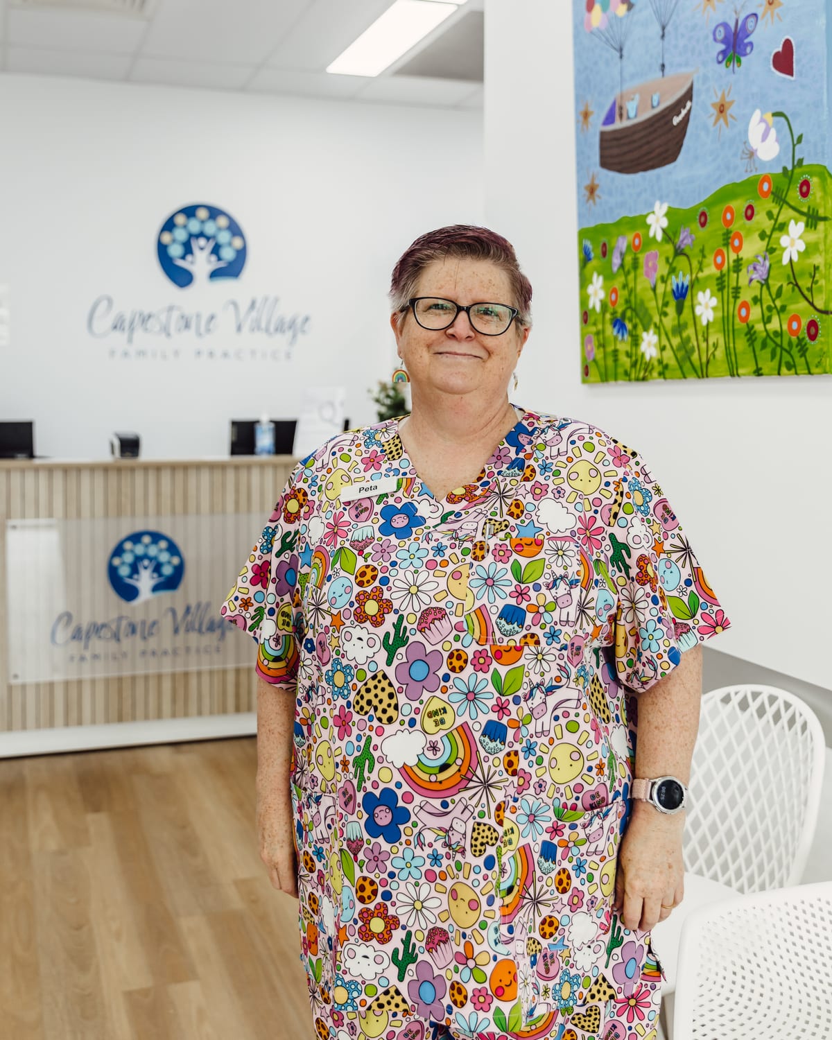 Portrait of Nurse Peta