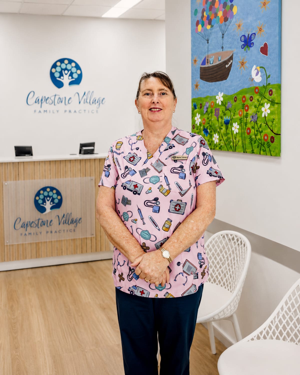 Portrait of Nurse Tracey